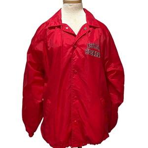 Nebraska Huskers vintage sz M red nylon jacket